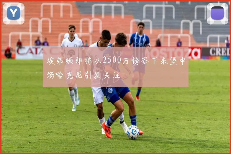 埃弗顿即将以2500万镑签下米堡中场哈克尼引发关注