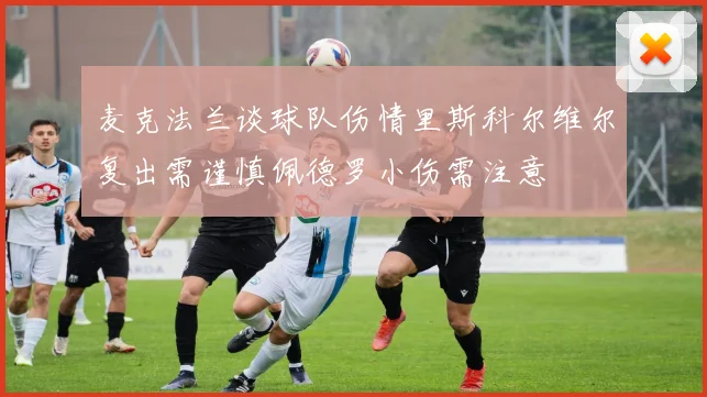 麦克法兰谈球队伤情里斯科尔维尔复出需谨慎佩德罗小伤需注意